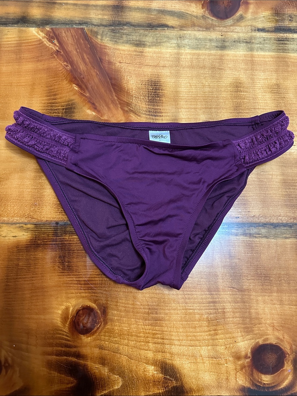 Mossimo Supply Co. Plum Swim Bikini Bottom